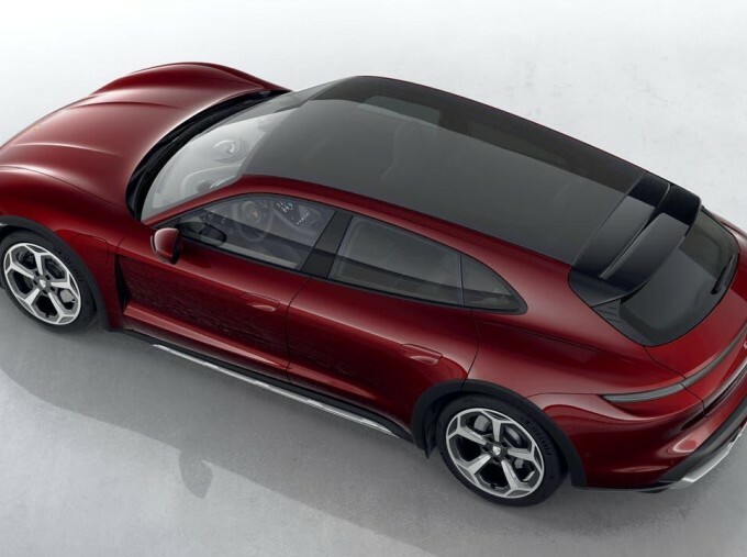 Porsche Taycan Performance Plus 93.4Kwh 4 Cross Turismo 11Kw Cha Red #4