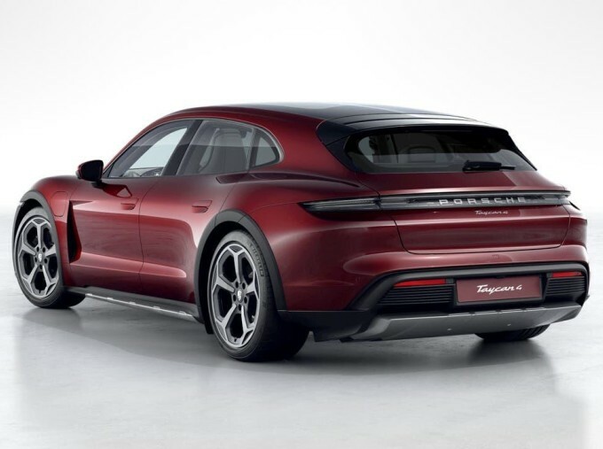 Porsche Taycan Performance Plus 93.4Kwh 4 Cross Turismo 11Kw Cha Red #3