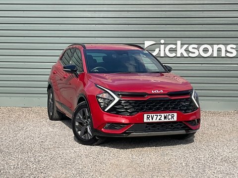 Kia Sportage 1.6T Gdi Hev Red