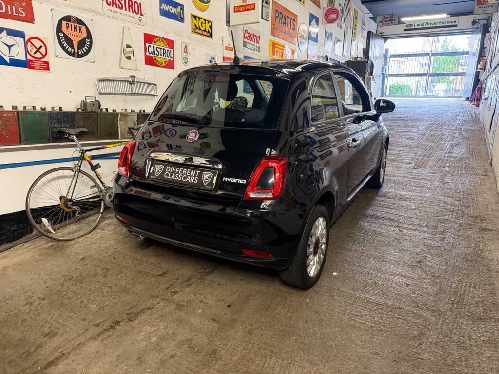 Fiat 500 1.0 Mhev Lounge Hatchback Black #2
