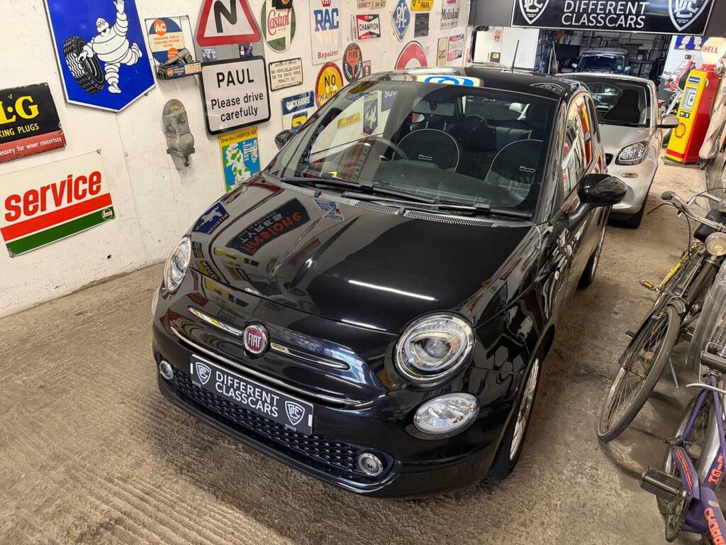 Fiat 500 1.0 Mhev Lounge Hatchback Black