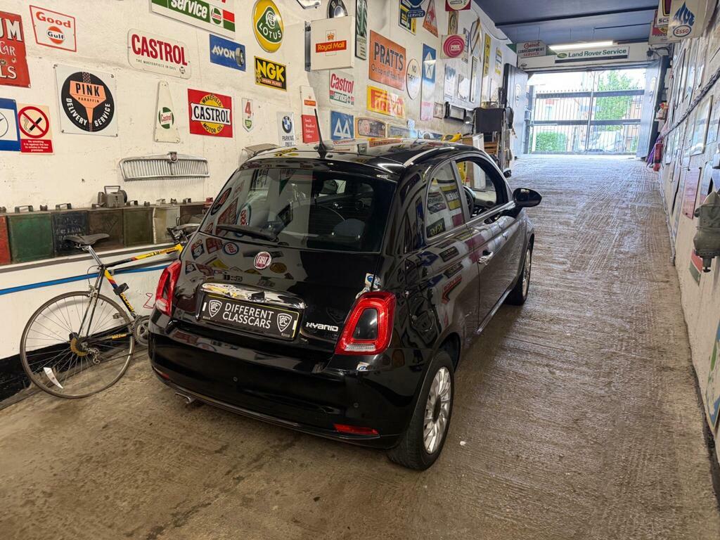 Fiat 500 1.0 Mhev Lounge Hatchback Black #4