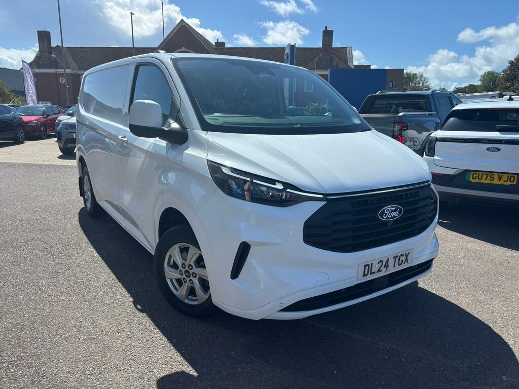 Ford Transit Custom 2.0 280 Ecoblue Limited Panel Van Manua DL24TGX White