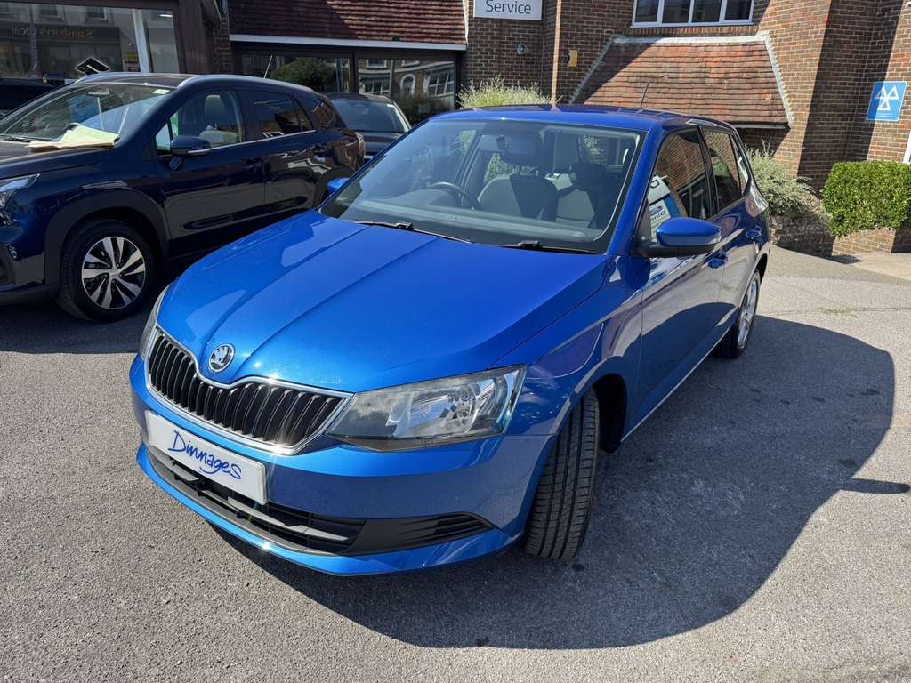 Skoda Fabia 1.4 Tdi Se Hatchback Euro 6 Ss Blue #3