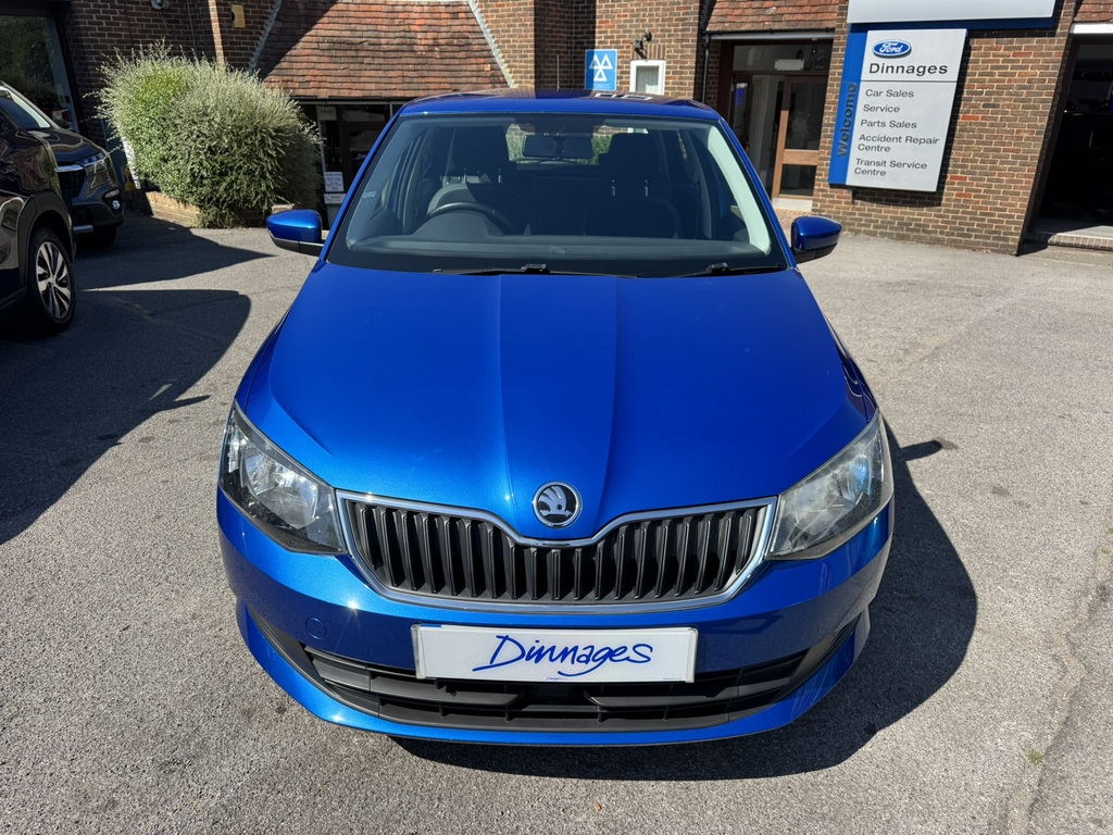 Skoda Fabia 1.4 Tdi Se Hatchback Euro 6 Ss Blue #2