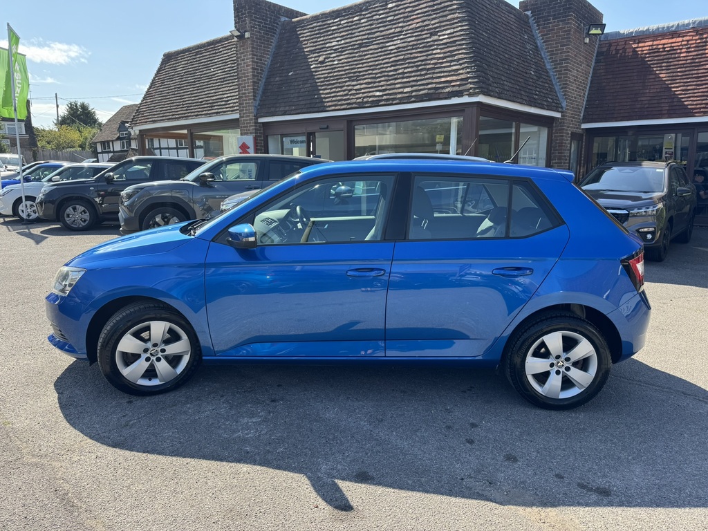 Skoda Fabia 1.4 Tdi Se Hatchback Euro 6 Ss Blue #4