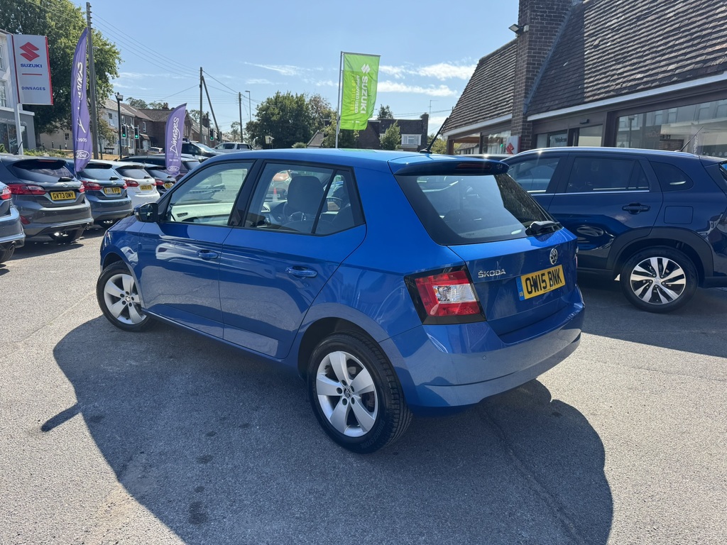 Skoda Fabia 1.4 Tdi Se Hatchback Euro 6 Ss Blue #5