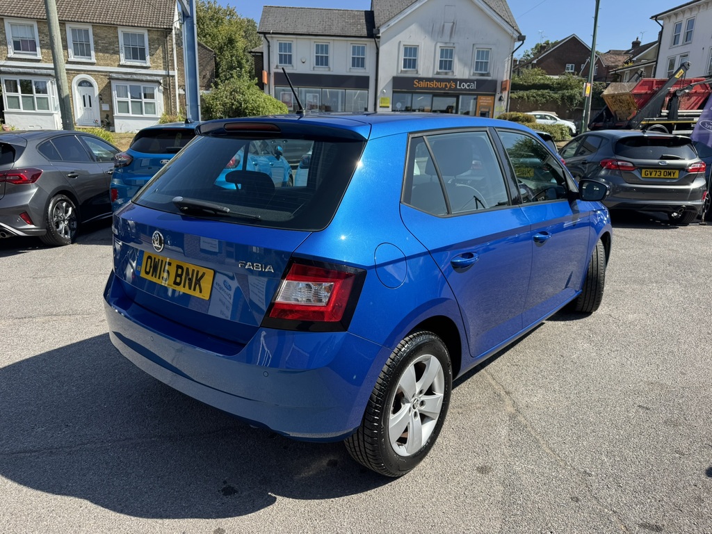 Skoda Fabia 1.4 Tdi Se Hatchback Euro 6 Ss Blue #6