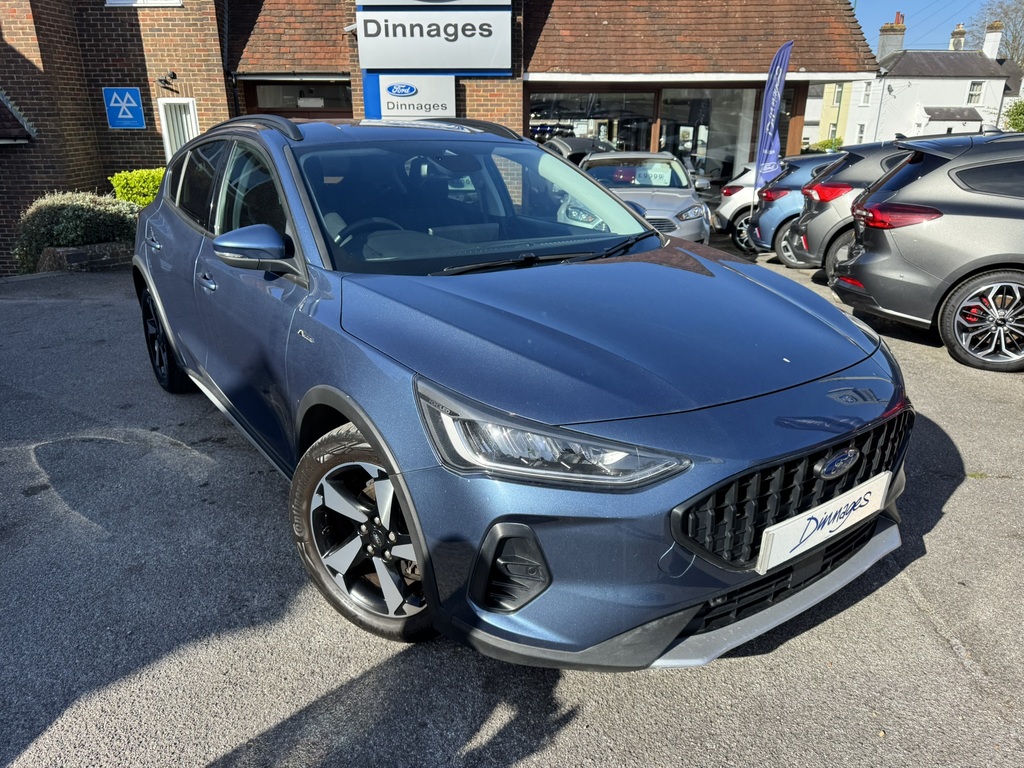 Ford Focus 1.0T Ecoboost Titanium Estate Eu Silver