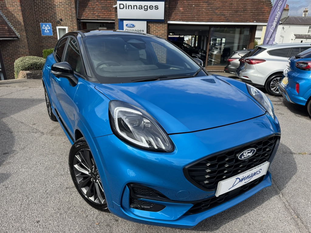 Ford Puma 1.0T Ecoboost Mhev Sound Edition Suv Hy Blue