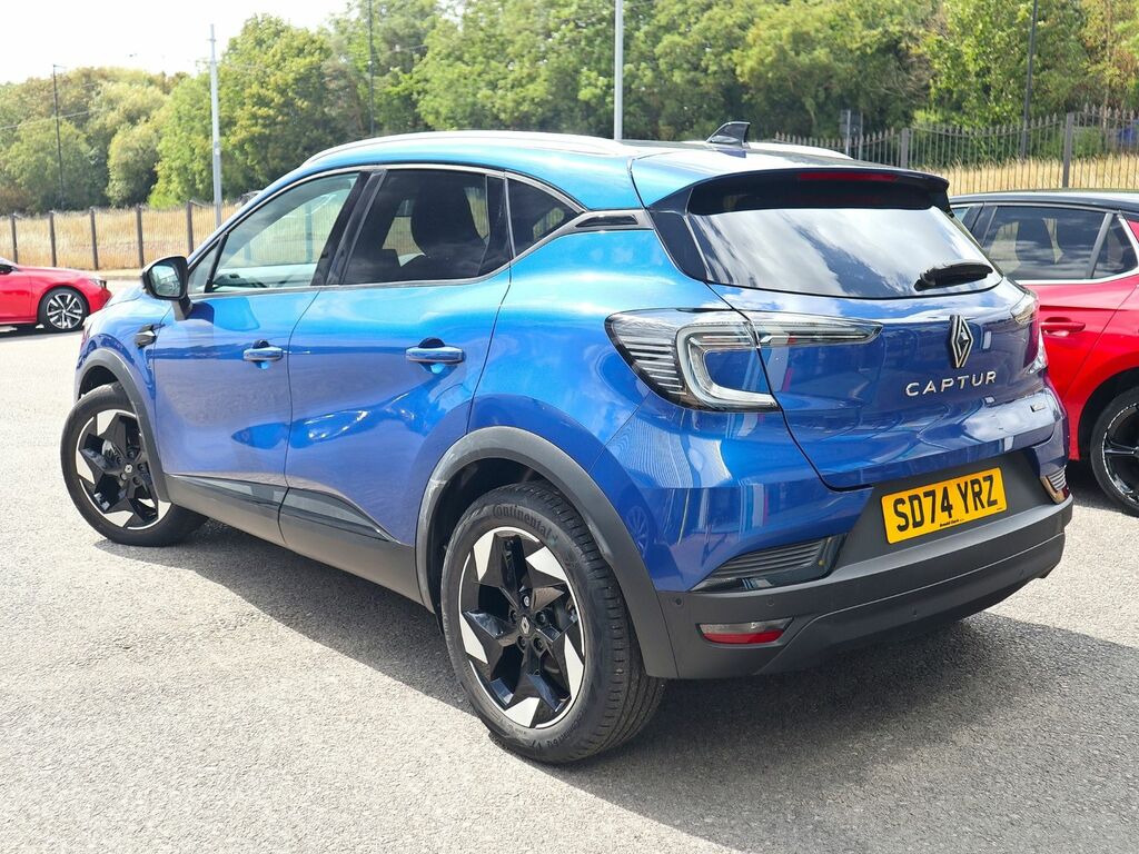 Renault Captur 1.6 Techno E-tech Blue #2