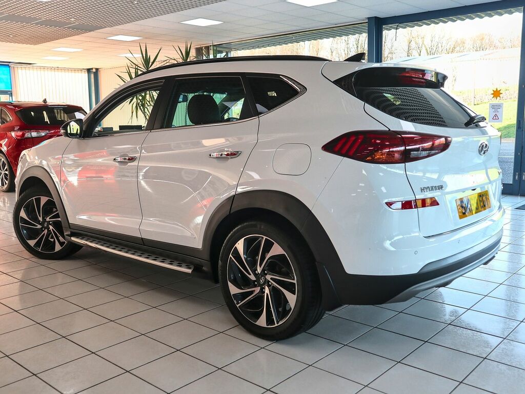 Hyundai Tucson Premium Se Crdi Mhev 4Wd White #2