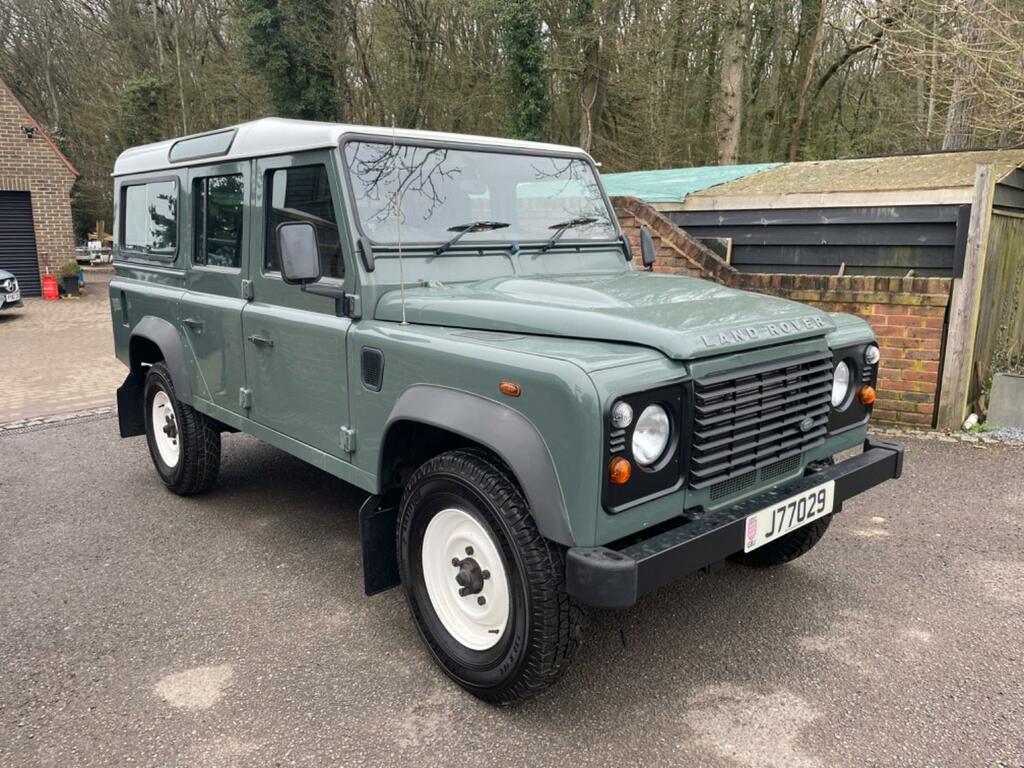 Land Rover Defender 110 4X4 2.2 Tdci Station Wagon 201313 Green