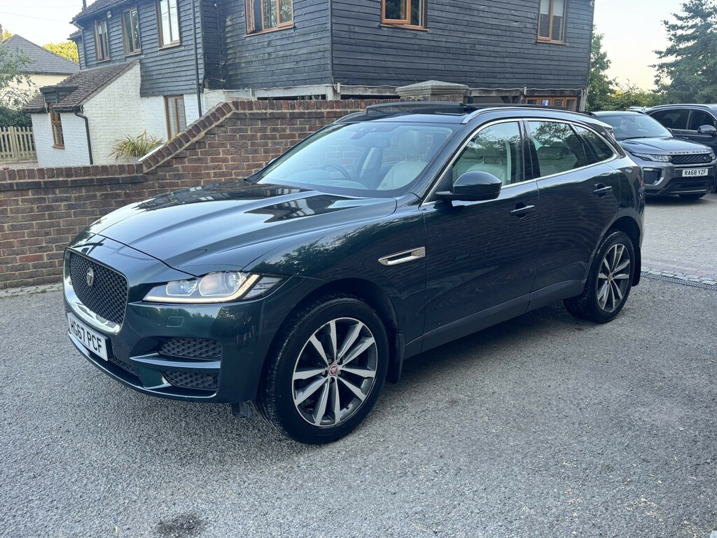 Jaguar F-Pace Suv 3.0 D300 V6 Portfolio 201867 HG67PCF Green #3