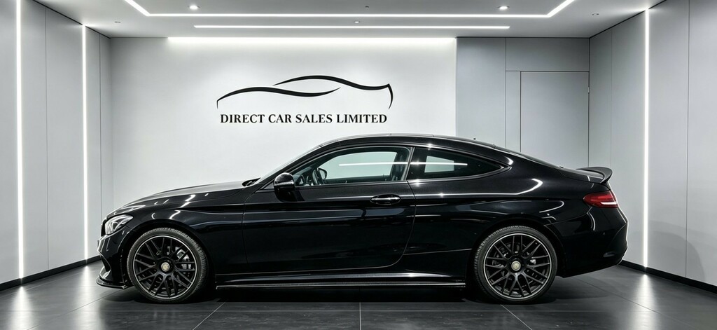 Mercedes-Benz C Class Coupe 2.0 C200 Amg Line 201818 Black