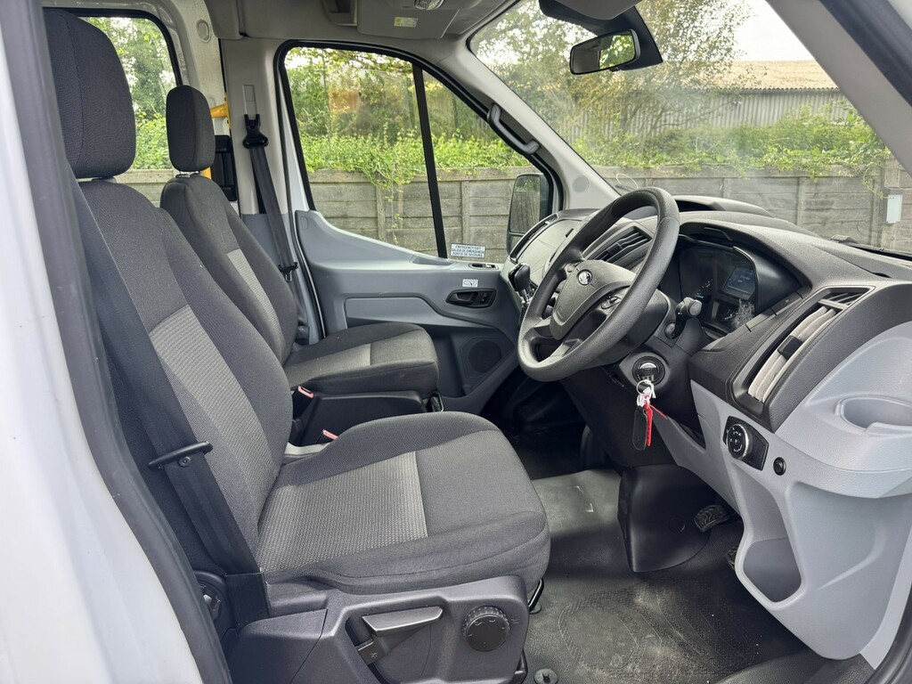 Ford Transit Custom Minibus 2.2 Tdci 460 Hdt 201767 White #5