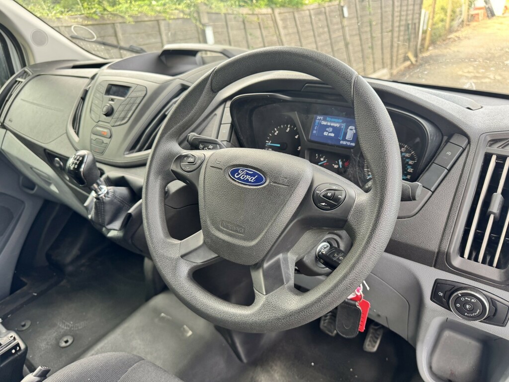 Ford Transit Custom Minibus 2.2 Tdci 460 Hdt 201767 White #6