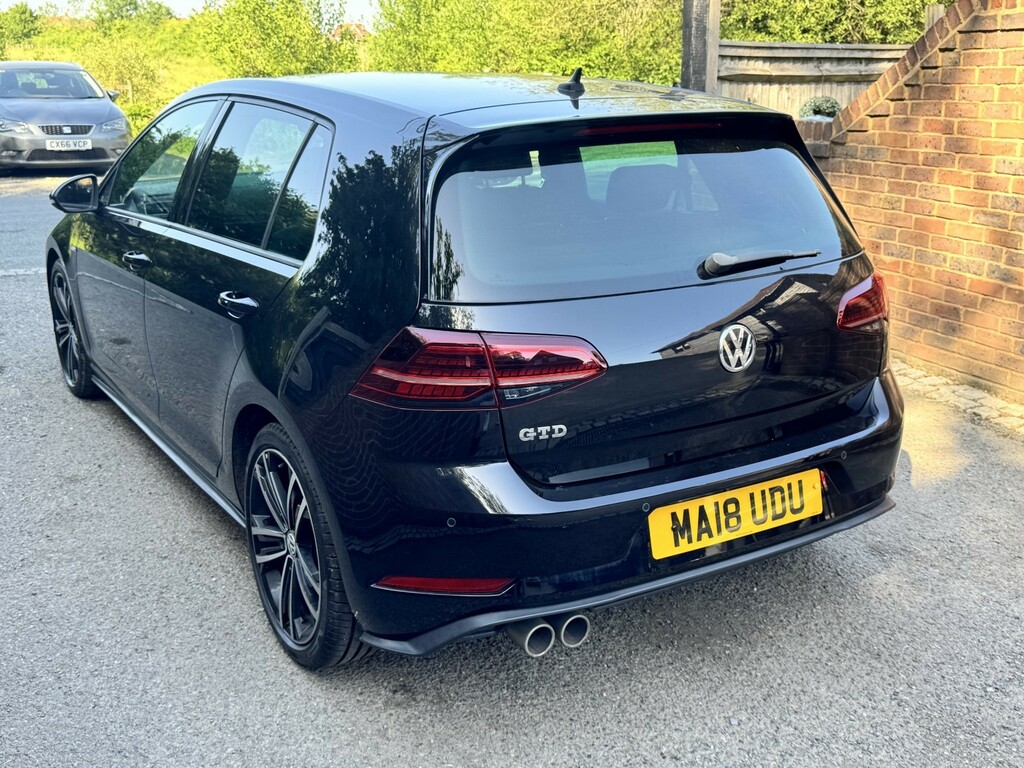 Volkswagen Golf Hatchback 2.0 Tdi Gtd 201818 MA18UDU Black #4