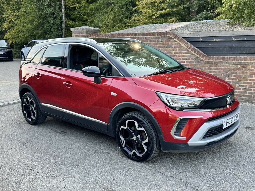 Vauxhall Crossland Suv 1.2 Turbo Ultimate Nav 202121 Red