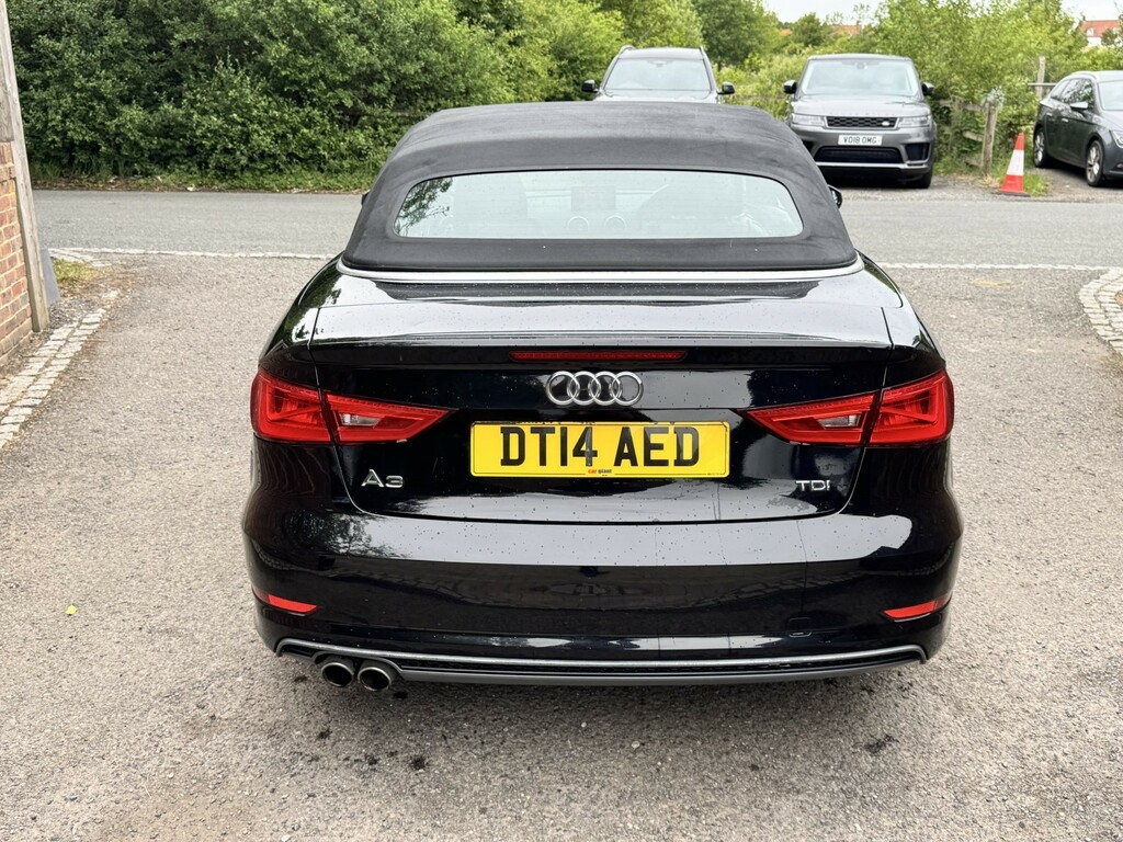 Audi A3 Cabriolet Convertible 2.0 Tdi S Line 201414 Black #6