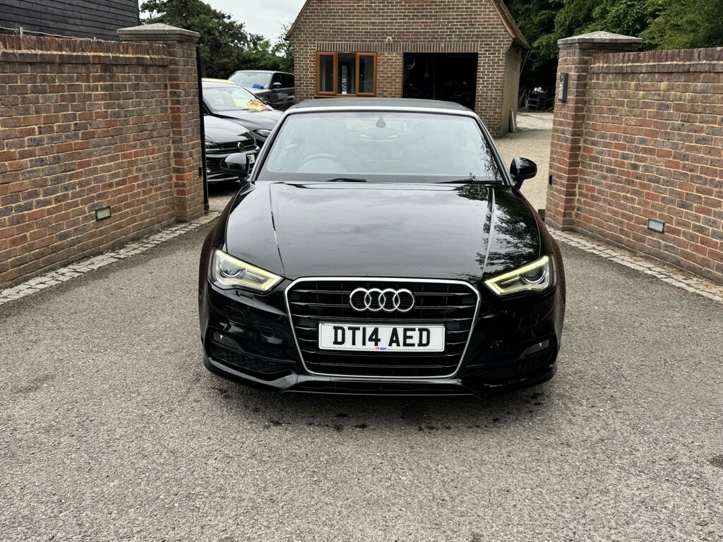 Audi A3 Cabriolet Convertible 2.0 Tdi S Line 201414 Black #3
