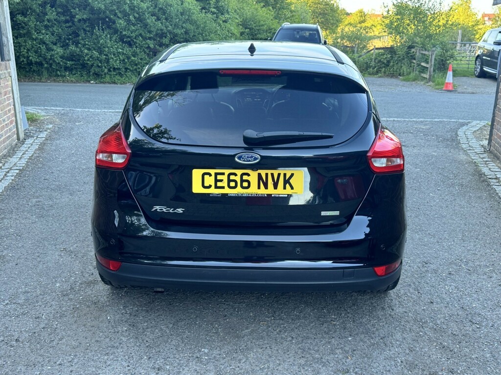 Ford Focus Hatchback 1.0 T Ecoboost Titanium X 201666 CE66NVK Black #5