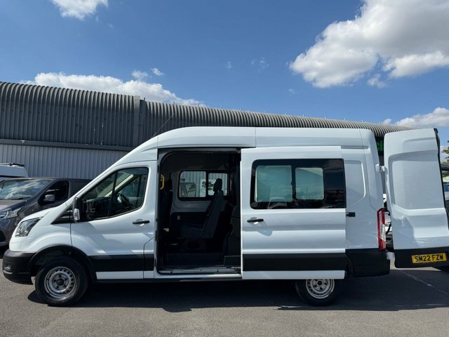 Ford Transit Custom 2.0 350 Ecoblue Leader SM22FZW White #3