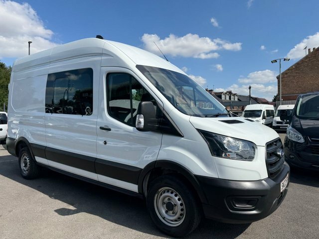 Ford Transit Custom 2.0 350 Ecoblue Leader SM22FZW White #2