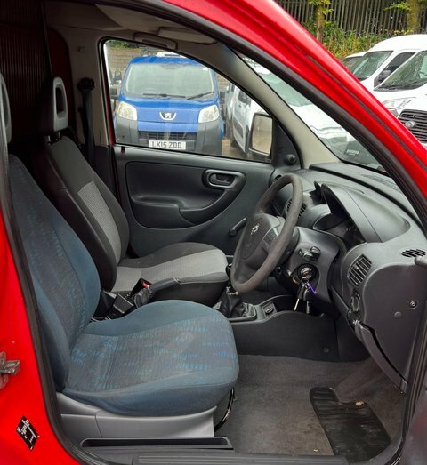 Vauxhall Combo Panel Van Red #23