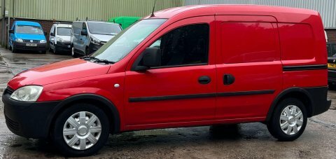 Vauxhall Combo Panel Van Red #19