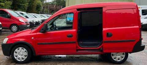 Vauxhall Combo Panel Van Red #16