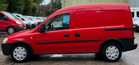 Vauxhall Combo Panel Van Red #18