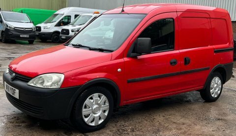 Vauxhall Combo Panel Van Red #20