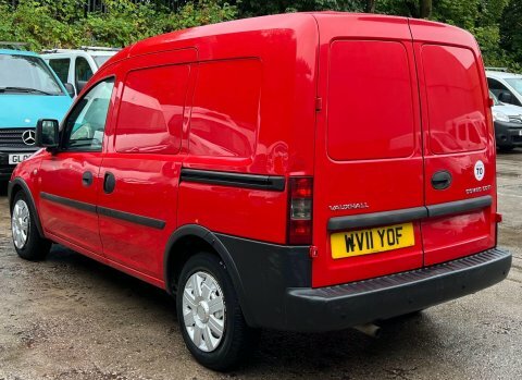 Vauxhall Combo Panel Van Red #14