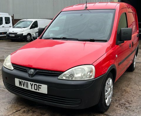 Vauxhall Combo Panel Van Red #21