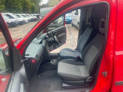 Vauxhall Combo Panel Van Red #32