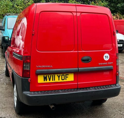 Vauxhall Combo Panel Van Red #13