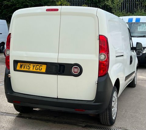 Fiat Doblo Panel Van White #12