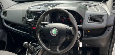 Fiat Doblo Panel Van White #30