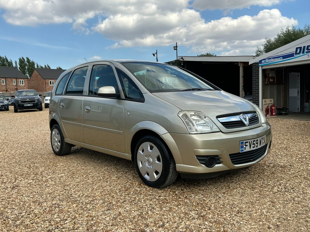 Vauxhall Meriva 1.4I 16V Club FV59WTK Gold #2