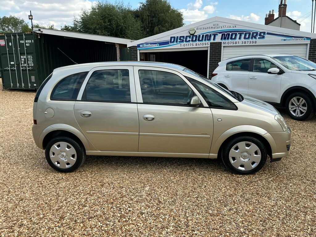 Vauxhall Meriva 1.4I 16V Club FV59WTK Gold #5