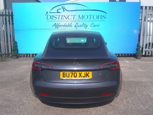 Tesla Model 3 Range Plus Saloon BU70XJK Grey #5