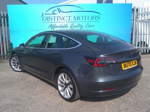 Tesla Model 3 Range Plus Saloon BU70XJK Grey #6
