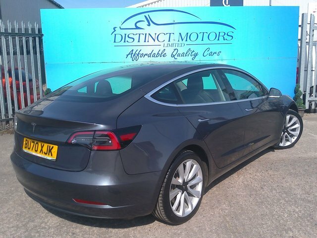 Tesla Model 3 Range Plus Saloon BU70XJK Grey #4