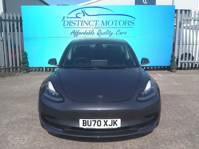 Tesla Model 3 Range Plus Saloon BU70XJK Grey #2