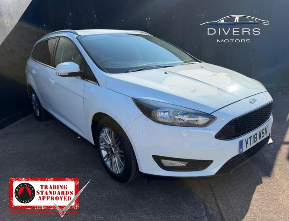 Ford Focus Estate 1.5 Tdci Zetec Edition Euro 6 Ss 20 White
