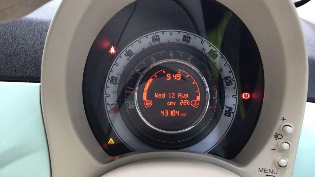 Fiat 500 1.2 Lounge Euro 6 Ss Grey #12