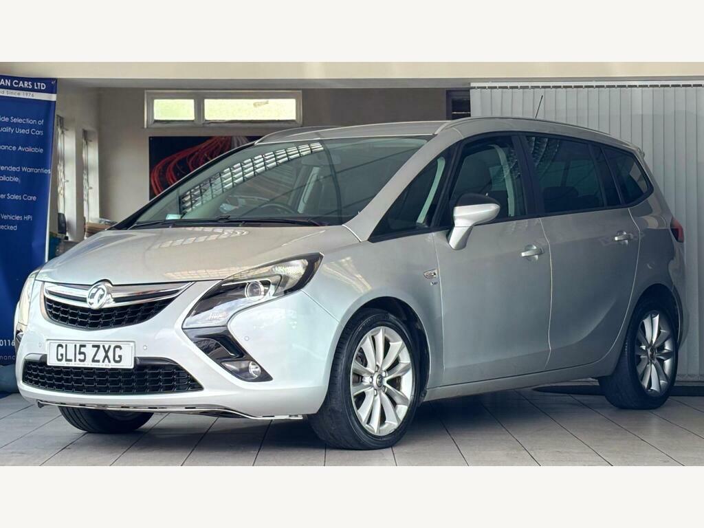 Vauxhall Zafira Tourer 2.0 Cdti Sri Euro 5 Silver #3