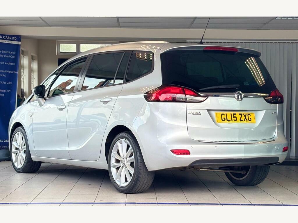 Vauxhall Zafira Tourer 2.0 Cdti Sri Euro 5 Silver #4