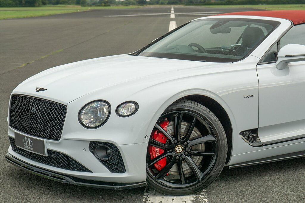 Bentley Continental Gt W12 Gtc White #4